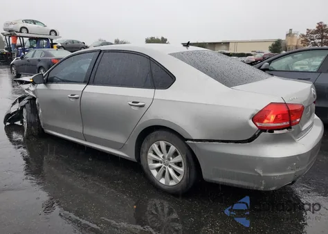 2012 Volkswagen Passat S from USA, damaged, VIN 1VWAP7A39CC084370